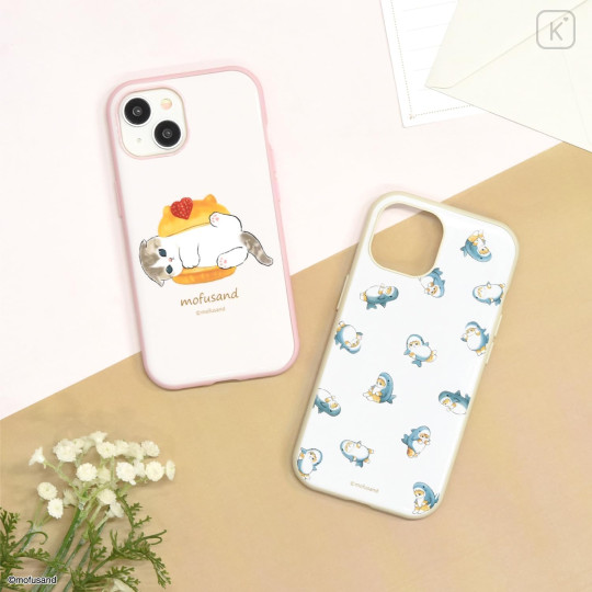 Japan Mofusand IIIIfit iPhone15 / 14 / 13 Case - Shark Meow - 4