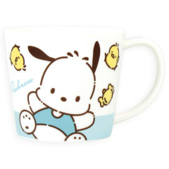 Japan Sanrio Ceramic Mug - Pochacco : Balloon