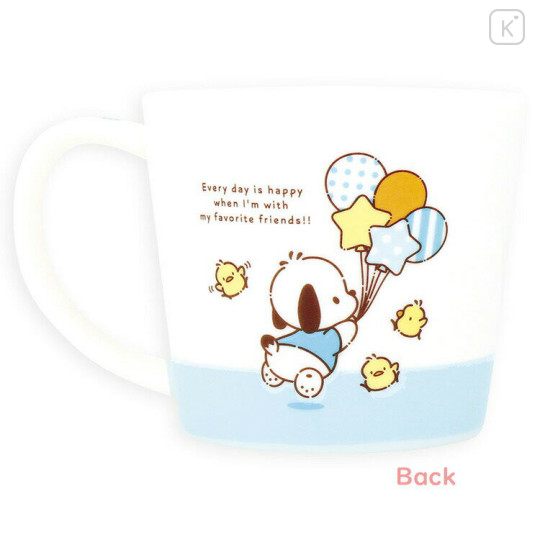 Japan Sanrio Ceramic Mug - Pochacco : Balloon - 2