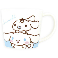 Japan Sanrio Ceramic Mug - Cinnamoroll & Milk Balloon