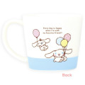Japan Sanrio Ceramic Mug - Cinnamoroll & Milk Balloon - 2