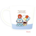 Japan Sanrio Ceramic Mug - Hangyodon : Balloon - 2