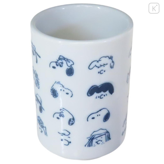 Japan Peanuts Japanese Tea Cup - Snoopy : Characters Face - 3