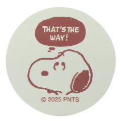 Japan Peanuts Water Absorbing Coaster - Snoopy : That's The Way
