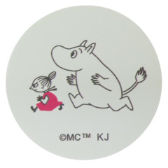 Japan Moomin Water Absorbing Coaster - Little My & Moomintroll