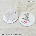 Japan Moomin Water Absorbing Coaster - Little My & Moomintroll - 3
