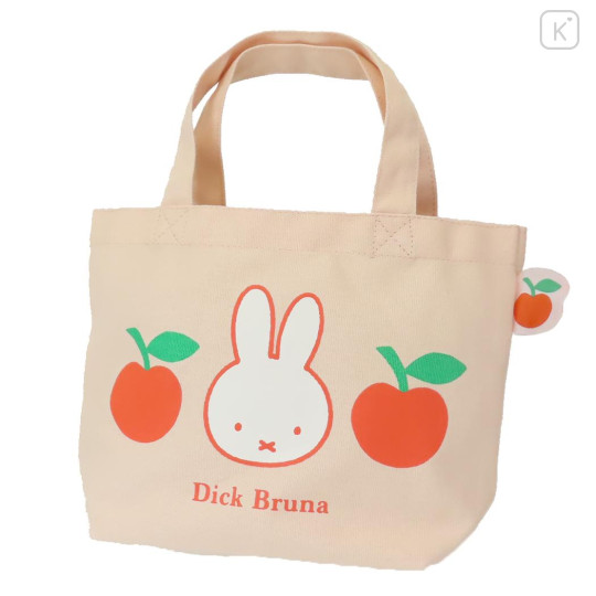 Japan Miffy Mini Tote Bag - Miffy : Apple - 1