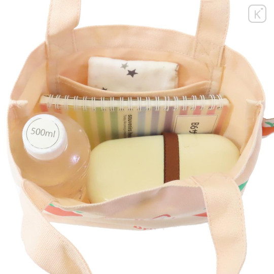 Japan Miffy Mini Tote Bag - Miffy : Apple - 3