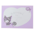 Japan Sanrio Mini Notepad - Kuromi : Idol - 3