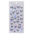 Japan Sanrio Fluffy Felt Sticker - Kuromi - 1