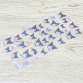 Japan Sanrio Fluffy Felt Sticker - Kuromi - 2