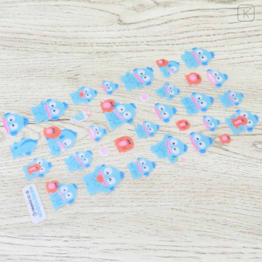 Japan Sanrio Fluffy Felt Sticker - Hangyodon - 2