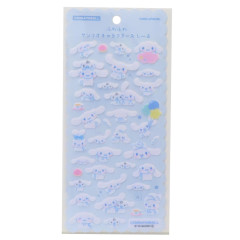 Japan Sanrio Fluffy Felt Sticker - Cinnamoroll & Milk