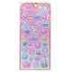 Japan Water Puffy Sticker Glow Pebble Aquarium Sticker - Fluffy Rabbit Pink : Heisei Retro