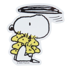 Japan Peanuts Vinyl Sticker - Snoopy & Woodstock : Helicopter