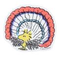 Japan Peanuts Vinyl Sticker - Woodstock : Peacock - 1