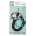 Japan Pokemon Multi-coil Spring Smartphone Strap Phone Charm - Snorlax - 1