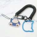 Japan Pokemon Multi-coil Spring Smartphone Strap Phone Charm - Snorlax - 2