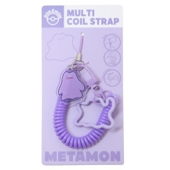 Japan Pokemon Multi-coil Spring Smartphone Strap - Ditto