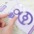 Japan Pokemon Multi Ring Plus with Clear Carabiner - Gengar - 2