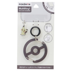 Japan Pokemon Multi Ring Plus with Carabiner - Mimikyu