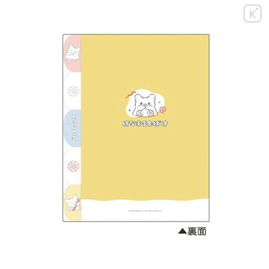 Japan Sanrio 5 Pockets A4 Clear File - Hanamaruobake : Writing - 2