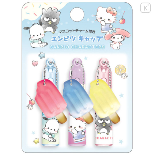 Japan Sanrio Pencil Cap Set - Characters : Ice Pop B - 1