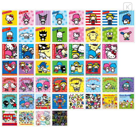 Japan Sanrio Secret Sticker - Characters : Blind Box Retro - 2