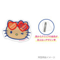Japan Sanrio Matte Hair Clip Set - Kuromi : Tan Swimsuit Party - 2