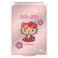 Japan Sanrio Folding Mirror - Hello Kitty : Tan Swimsuit Party - 1