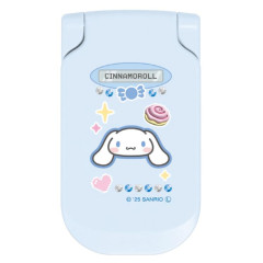 Japan Sanrio Mirror & Comb - Cinnamoroll : Flip Phone Style