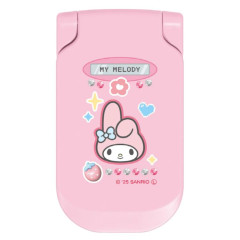 Japan Sanrio Mirror & Comb - My Melody : Flip Phone Style
