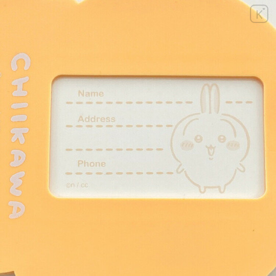Japan Chiikawa Luggage Tag - Usagi : Happy Travel - 3