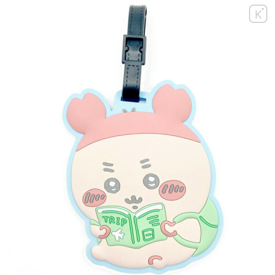 Japan Chiikawa Luggage Tag - Furuhonya Kani-chan : Happy Travel - 1