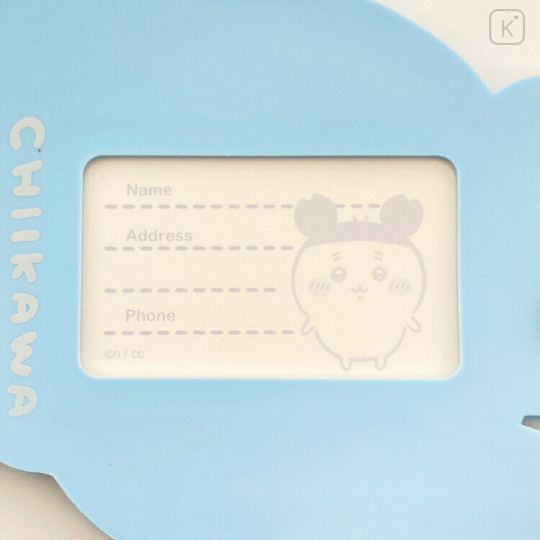 Japan Chiikawa Luggage Tag - Furuhonya Kani-chan : Happy Travel - 3