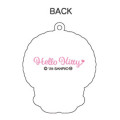 Japan Sanrio Glitter Acrylic Keychain - Hello Kitty : Lolita Pink - 2