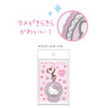 Japan Sanrio Glitter Acrylic Keychain - Hello Kitty : Lolita Pink - 3