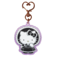 Japan Sanrio Glitter Acrylic Keychain - Hello Kitty : Lolita Black
