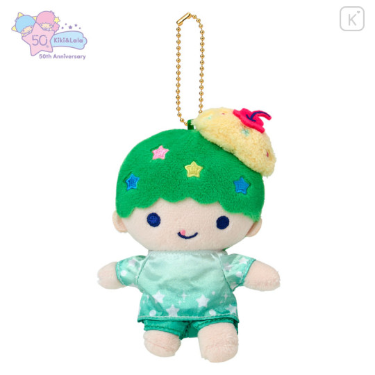Japan Sanrio Mascot Holder - Little Twin Stars : Kiki Collection Cream Soda - 1