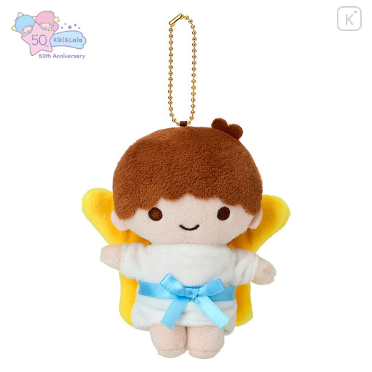 Japan Sanrio Mascot Holder - Little Twin Stars : Kiki Collection 70s Angel Retro - 1