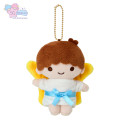 Japan Sanrio Mascot Holder - Little Twin Stars : Kiki Collection 70s Angel Retro - 1