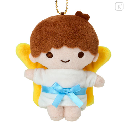 Japan Sanrio Mascot Holder - Little Twin Stars : Kiki Collection 70s Angel Retro - 2