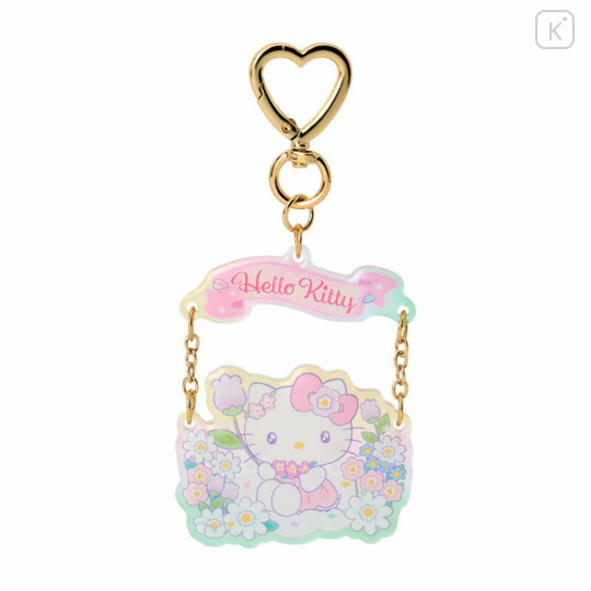 Japan Sanrio Original Acrylic Keychain - Hello Kitty : Everyone is the Star - 1