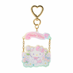 Japan Sanrio Original Acrylic Keychain - Hello Kitty : Everyone is the Star