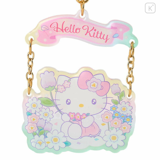 Japan Sanrio Original Acrylic Keychain - Hello Kitty : Everyone is the Star - 3