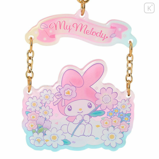 Japan Sanrio Original Acrylic Keychain - My Melody : Everyone is the Star - 3