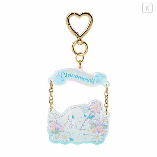 Japan Sanrio Original Acrylic Keychain - Cinnamoroll : Everyone is the Star - 1