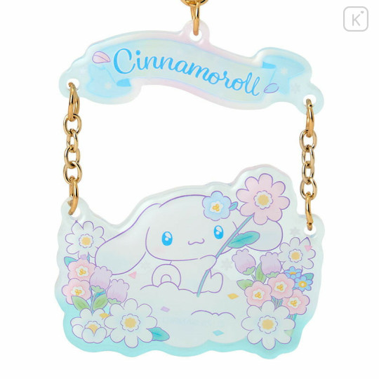 Japan Sanrio Original Acrylic Keychain - Cinnamoroll : Everyone is the Star - 3