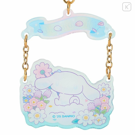 Japan Sanrio Original Acrylic Keychain - Cinnamoroll : Everyone is the Star - 4