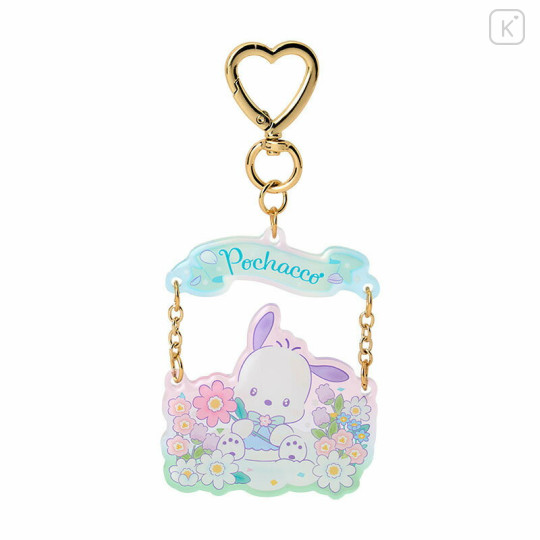 Japan Sanrio Original Acrylic Keychain - Pochacco : Everyone is the Star - 1